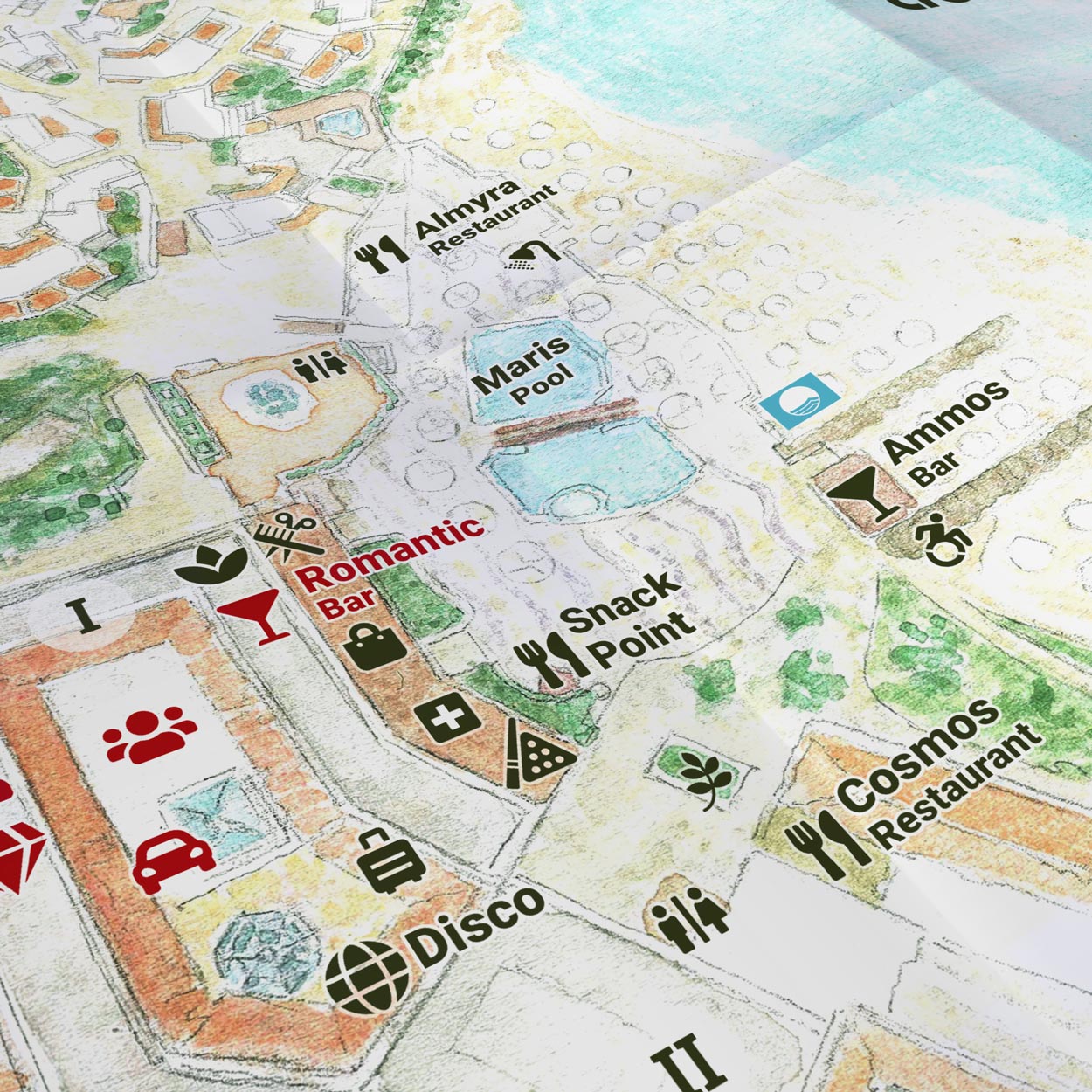 Creta Maris | Paper Map | Side A