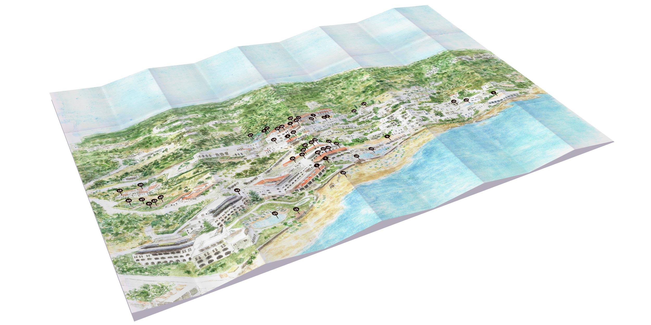 Creta Maris | Paper Map | Side B