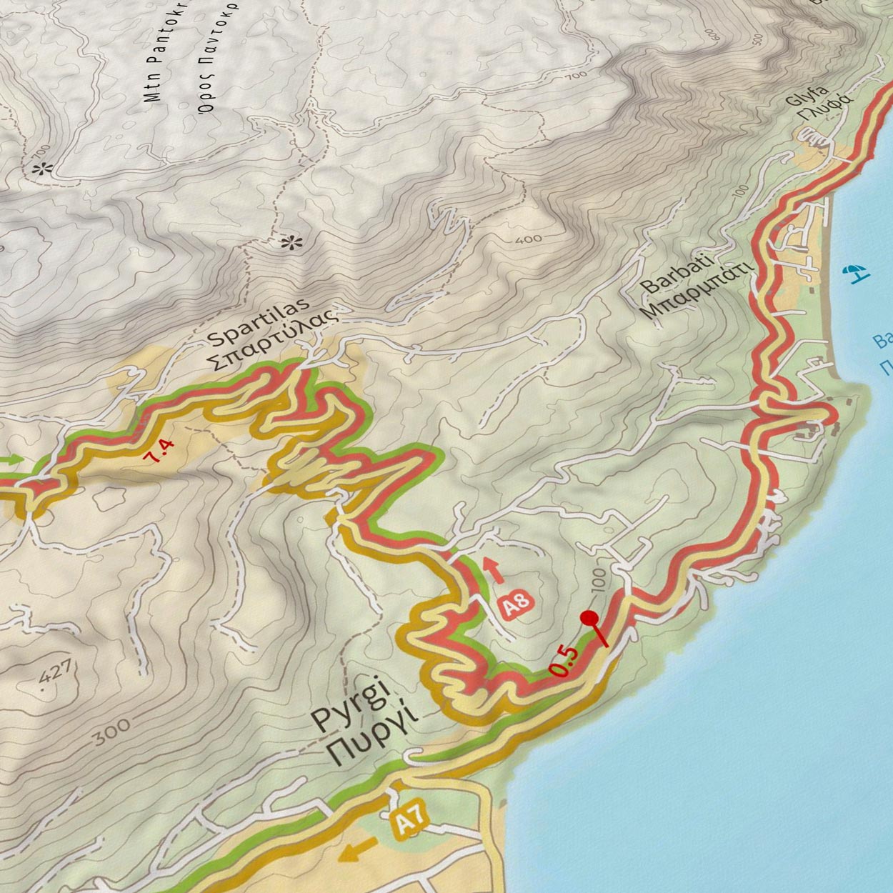S-Bikes Cycle Corfu - Asphalt Routes